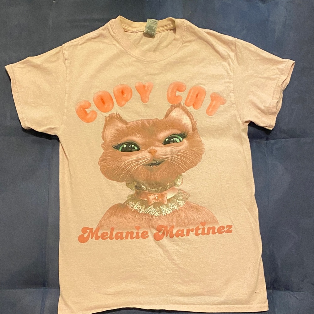 Melanie Martinez Copy Cat concert tee light pink